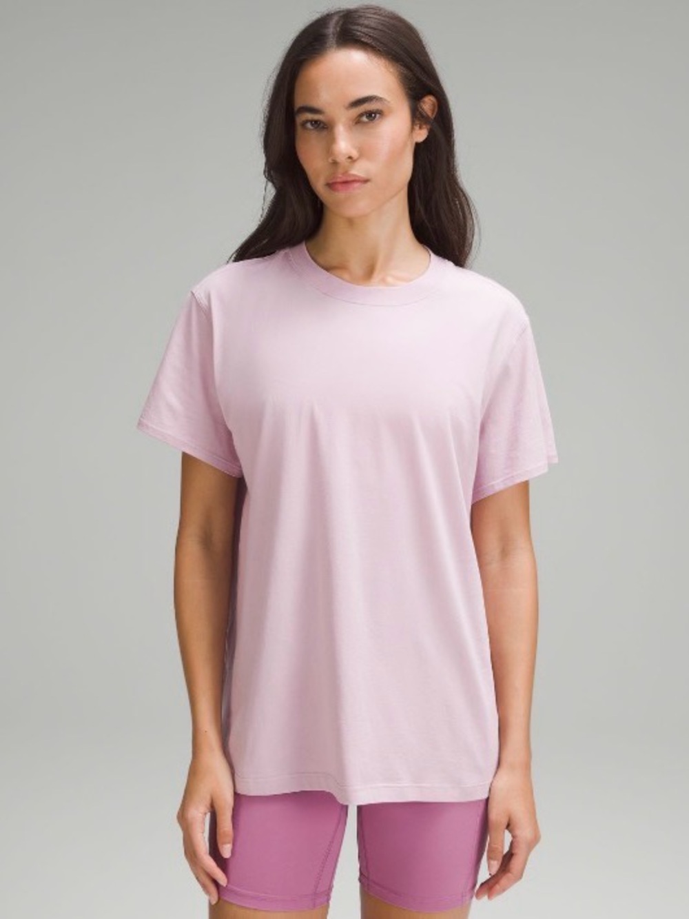 Lululemon All Yours Cotton T-Shirt - Pink Peony - Size 4